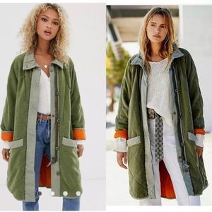 Free People puffed out reversible dolman jacket
